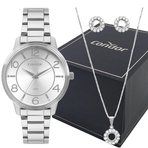 Relógio Condor Personalizado - Feminino-CO2035NET/K3K
