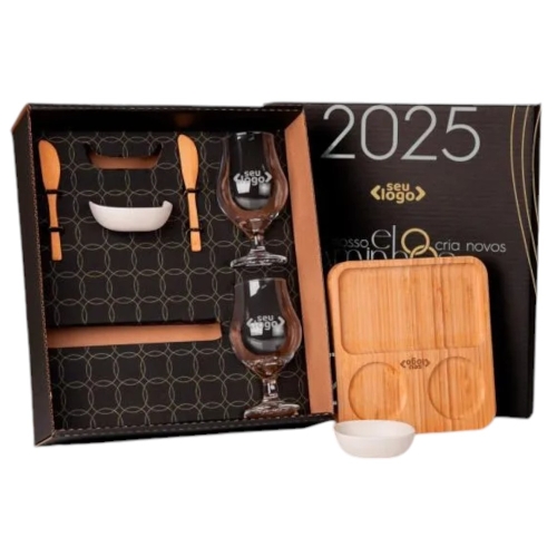 Kit Petisco, Patê e Cerveja Personalizado-KT-9021B