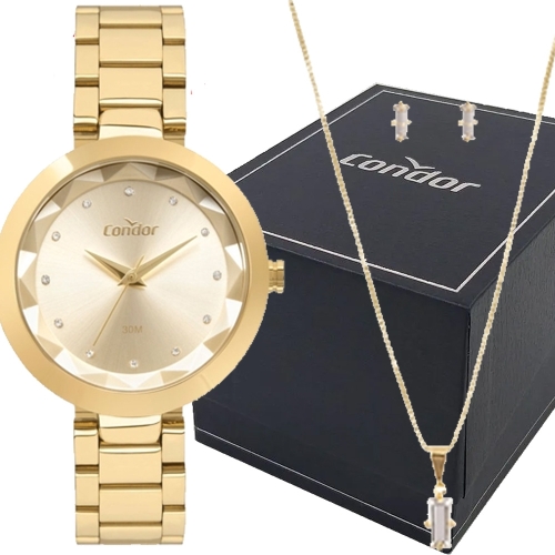 Relógio Condor Personalizado - Feminino-CO2035NGG/K4X