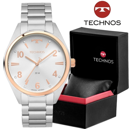 Relógio Technos Personalizado - Feminino-2036MTJ/1K