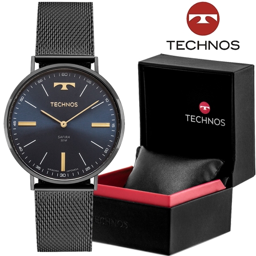 Relógio  Technos Personalizado -2025LUA/1A