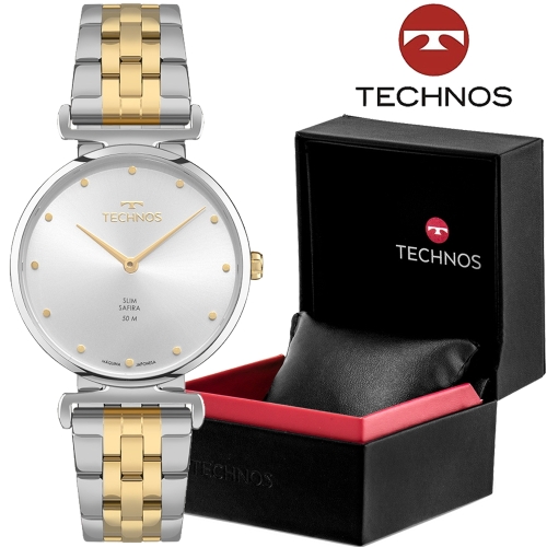 Relógio Technos Personalizado - Feminino-VJ20AE/1K