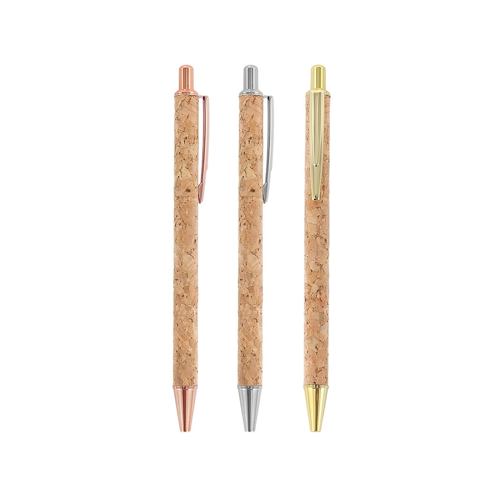 Caneta de Metal e Cortiça-06039