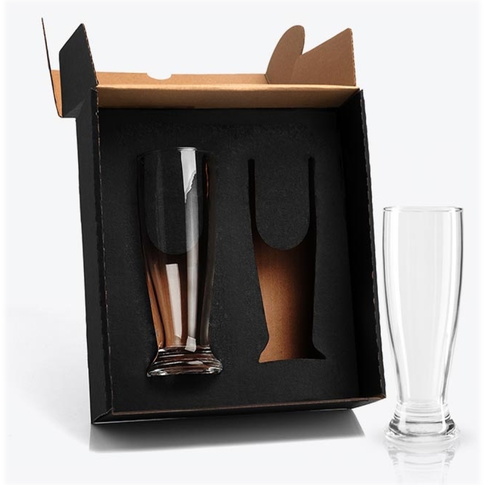 JOGO DE COPOS VIDRO P / CERVEJA / DRINK 200 ML - 2 PÇS-VI-00222