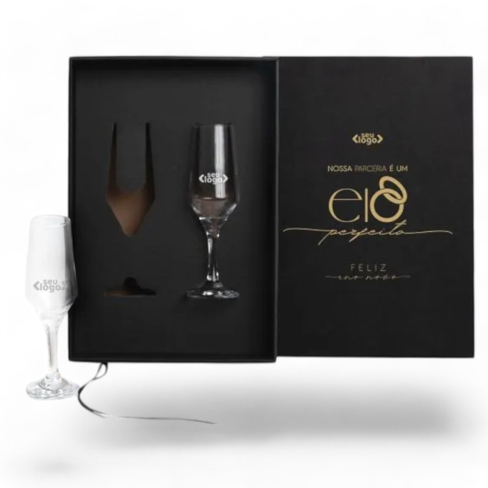Kit Champagne Personalizado - 2 Peça-VI-08712