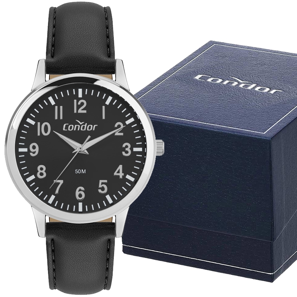 Relógio Condor Personalizado-CO2035NRN/3P