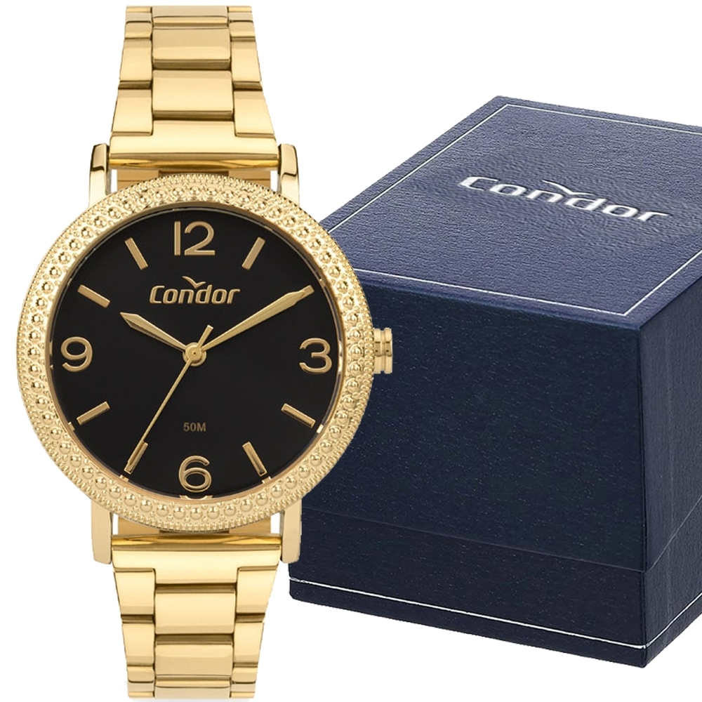 Relógio Condor Personalizado - Feminino-CO2035NEI/4P