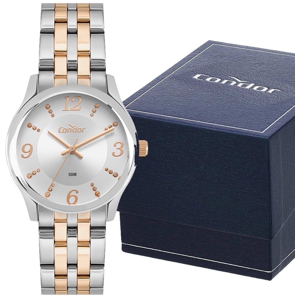 Relógio Condor Personalizado - Feminino-CO2035NRB/4K