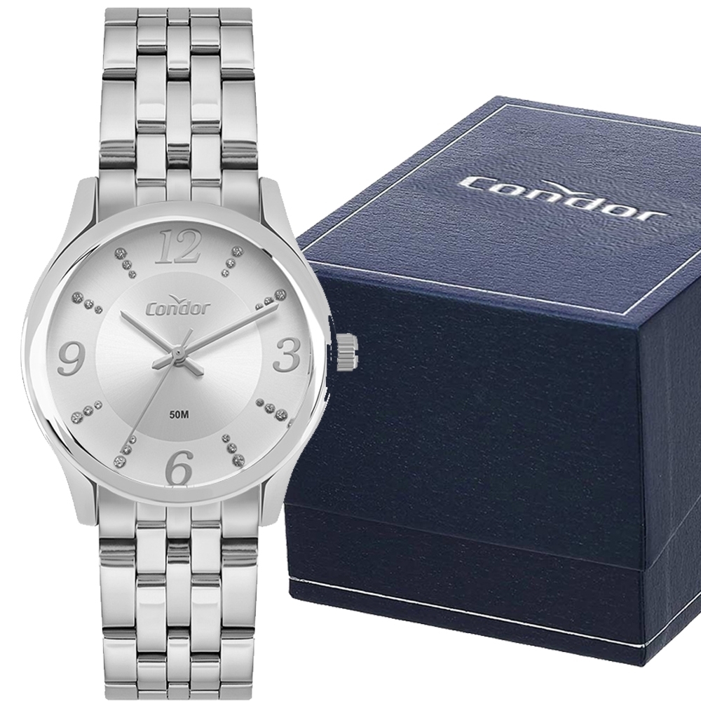 Relógio Condor Personalizado - Feminino-CO2035NRA/4K