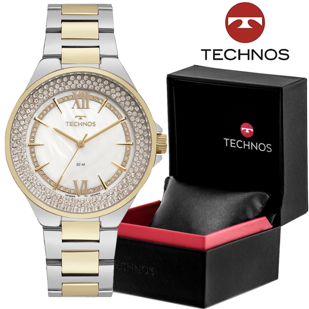 Relógio Technos Personalizado - Feminino-2036MSL/1K