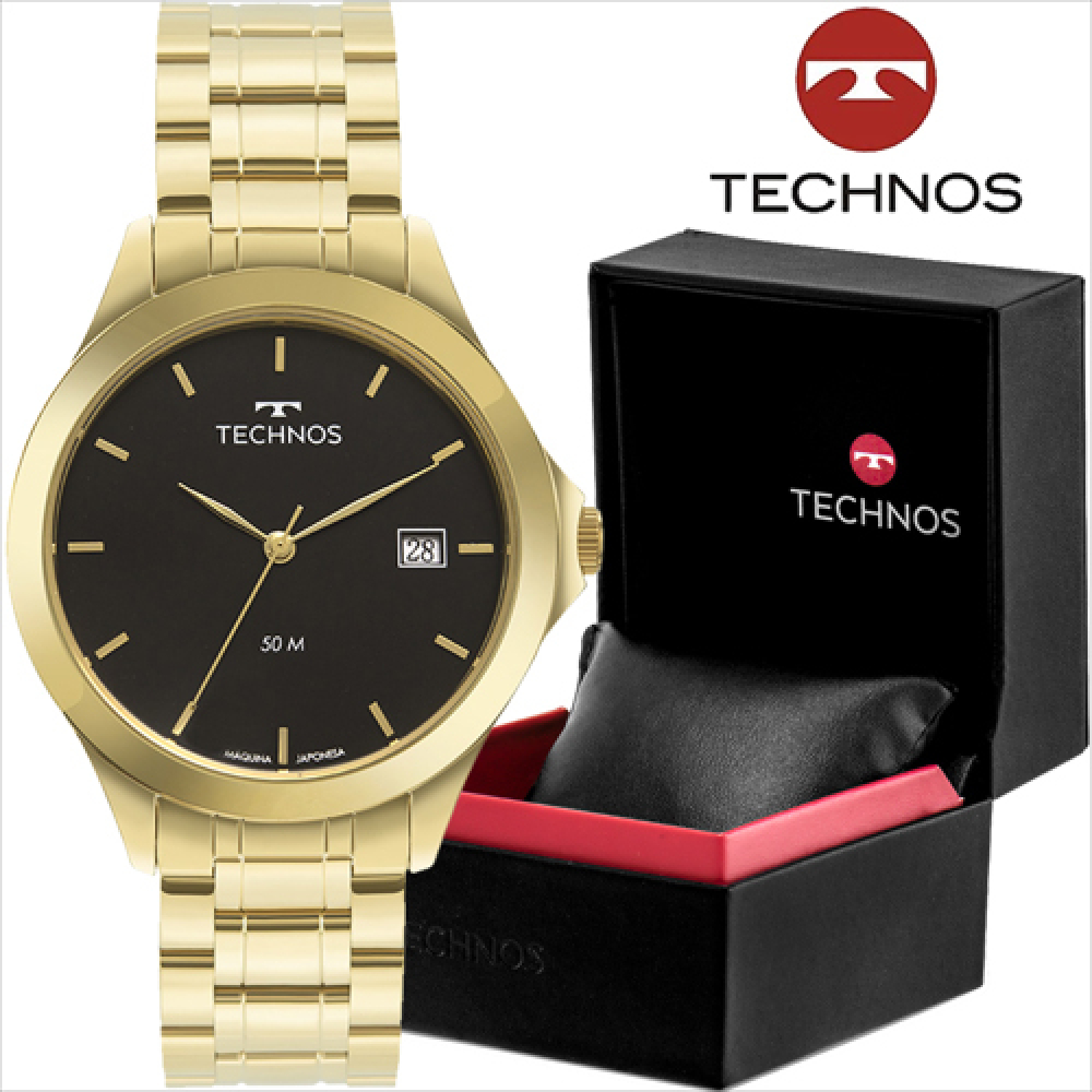 Relógio Technos Personalizado-1S13BWTDY/4P