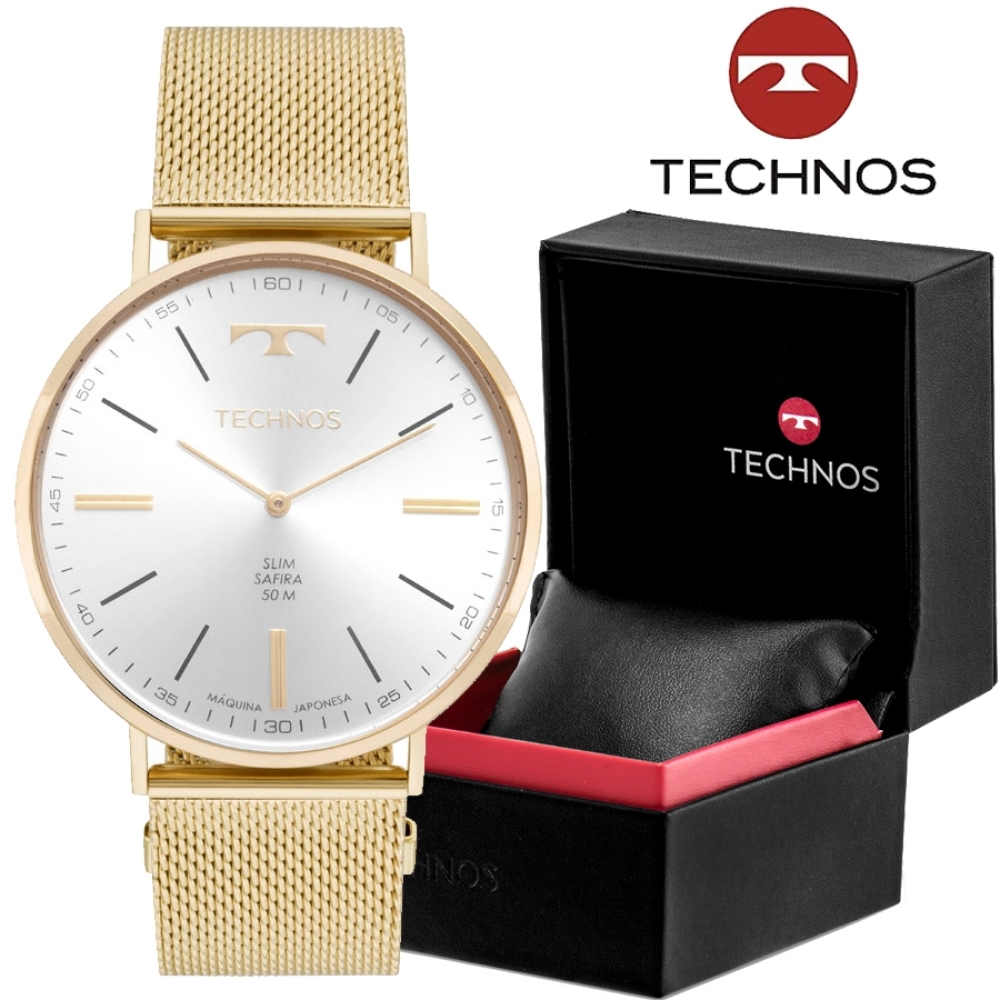 Relógio Technos Personalizado-2025LTZ/1C