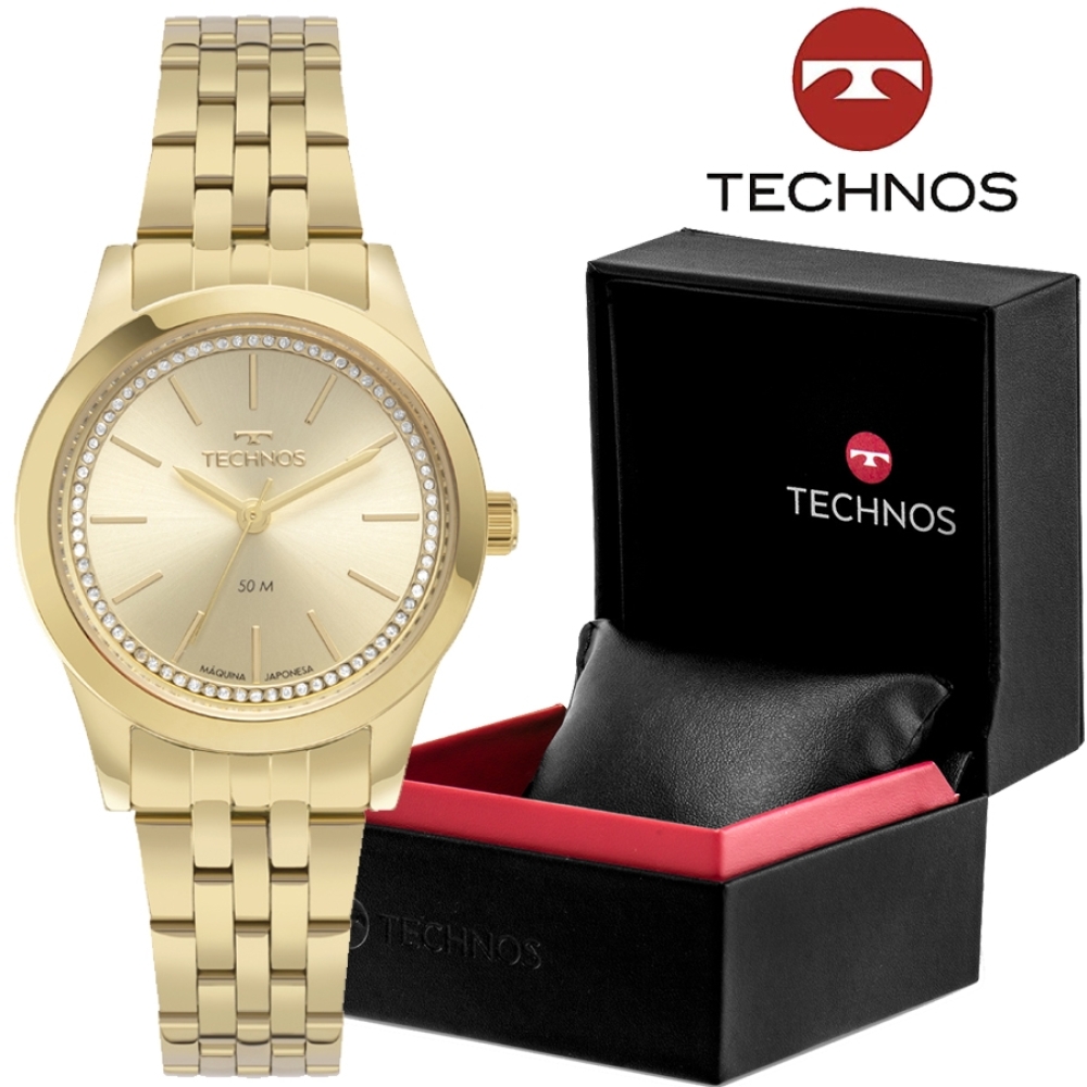 Relógio Technos Personalizado - Feminino-2035MZS/1X