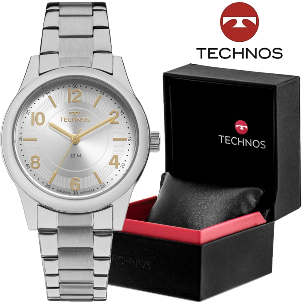 Relógio Technos Personalizado-2035MFUS/3K