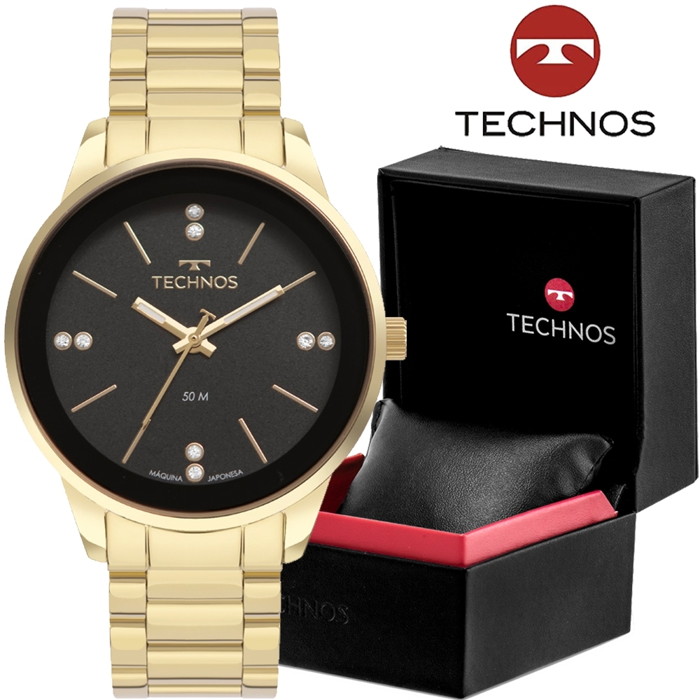 Relógio Technos Personalizado - Feminino-2036MRH/1P