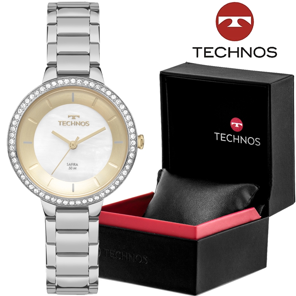 Relógio Technos Personalizado - Feminino-VJ21AD/1D