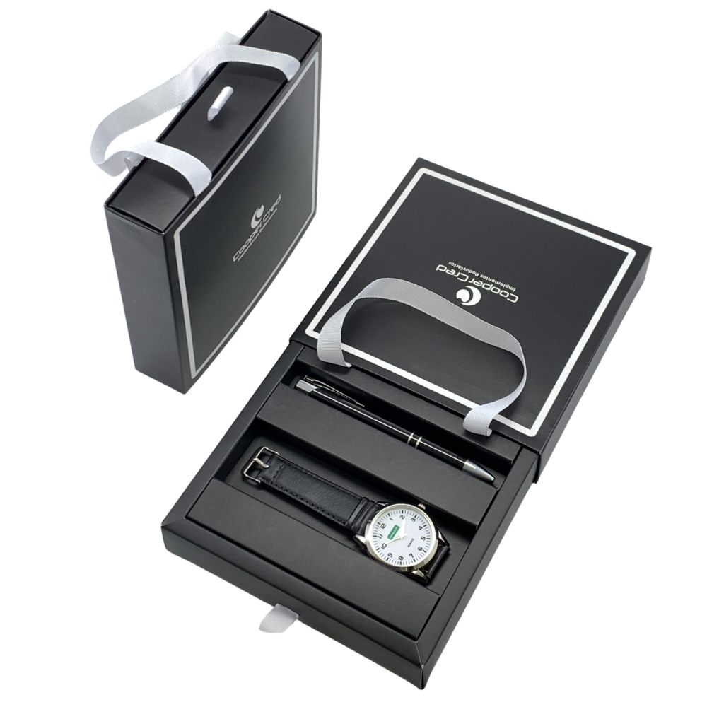 *Kit Relógio Personalizado  + Caneta de Metal -Kit Paris